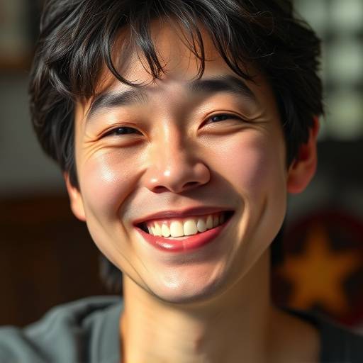 Portrait of Kenji Tanaka, Lead Producer, smiling